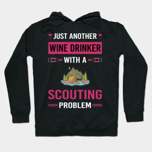 Wine Drinker Scouting Scout Scouts Hoodie